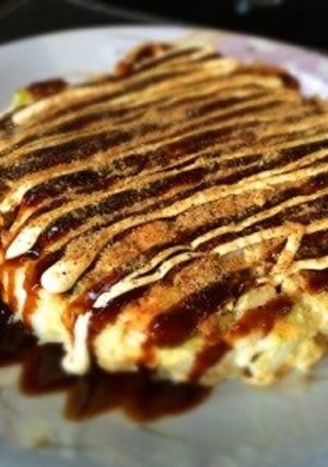 ダイエットに＊豆腐入り海鮮お好み焼き-レシピのメイン写真