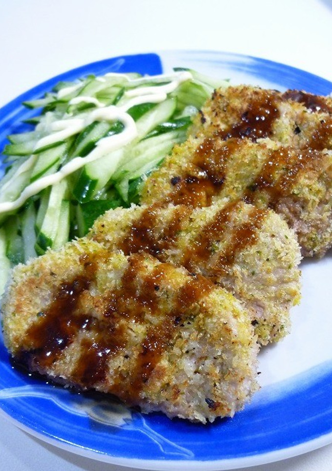 簡単！昔ながらの焼きとんかつ-レシピのメイン写真