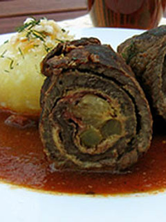 ロラーデン*ドイツ風牛肉ロールの煮込み-レシピのメイン写真