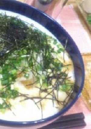 出汁いらず!とろろdeおつゆ☆健康お蕎麦-レシピのメイン写真