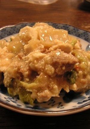 面白旨い！麻婆白菜豆腐-レシピのメイン写真