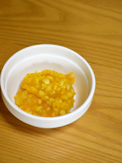 離乳食*中期~『納豆入り南瓜のサラダ』-レシピのメイン写真