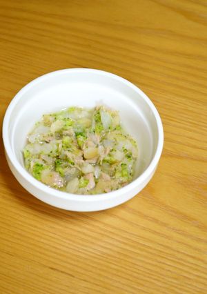 離乳食*中期『ブロッコリーと麩のだし煮』-レシピのメイン写真