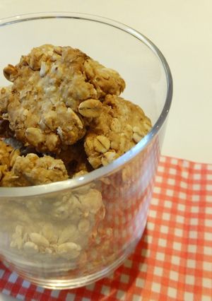 オートミールと押し麦のチーズクッキー-レシピのメイン写真