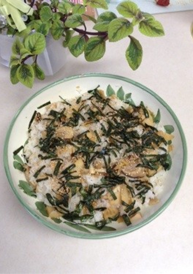 たけのこと椎茸のまぜごはん-レシピのメイン写真