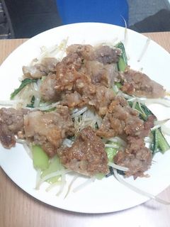 カリカリ豚肉と野菜炒め-レシピのメイン写真