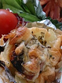 さんまの蒲焼とポテトのチーズ焼き-レシピのメイン写真
