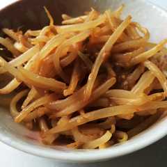 A picture of 簡単〜もやしの味噌炒め.