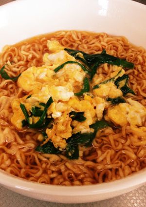 酸辣チキンラーメン-レシピのメイン写真
