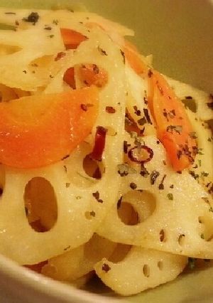 イタリアン風レンコンきんぴら★バター醤油-レシピのメイン写真