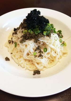 シノワ風とんぶりとキャビアの冷そうめん-レシピのメイン写真