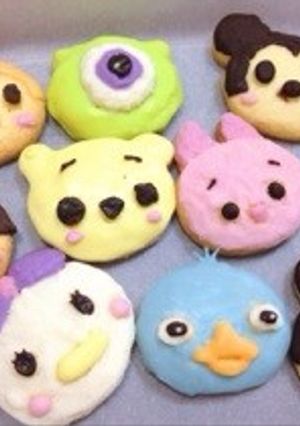 ツムツム ディズニー クッキー ☆-レシピのメイン写真