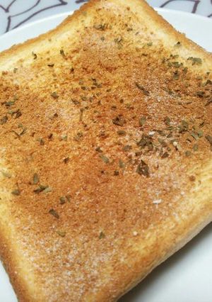 こんがり丸鶏がらトースト-レシピのメイン写真