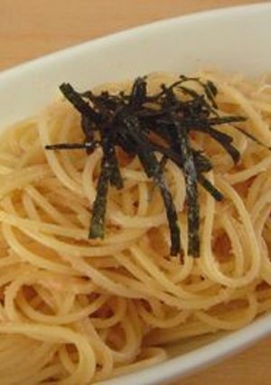 超簡単♪サッパリ明太子スパ-レシピのメイン写真