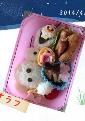 夏に憧れるオラフ♪(アナと雪の女王）-レシピのメイン写真