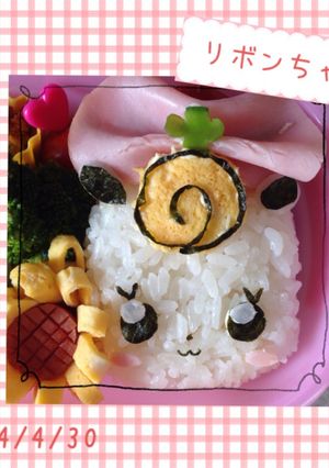 キャラ弁♪リボンちゃん(プリキュア)-レシピのメイン写真