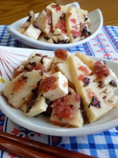 ✿たけのことクリチーの梅肉和え✿-レシピのメイン写真