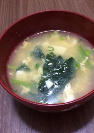 ほうれん草と卵の中華スープ-レシピのメイン写真
