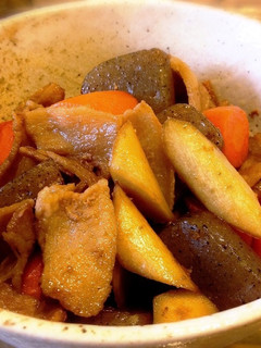 豚バラと根菜の炒め煮-レシピのメイン写真
