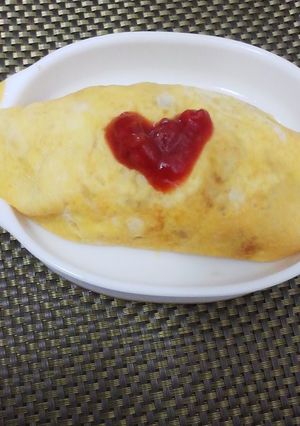 簡単☆キッズ☆オムチャーハン-レシピのメイン写真