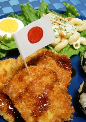 キッズ♪サッカーワンプレートディッシュ♪-レシピのメイン写真