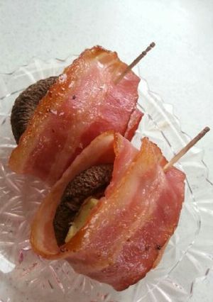 腸美人☆肉厚しいたけのベーコン巻-レシピのメイン写真