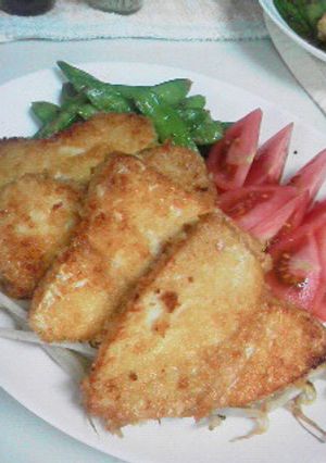 びん長マグロのパン粉焼き-レシピのメイン写真