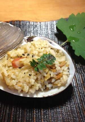 北海道のホッキを使ったホッキ飯-レシピのメイン写真