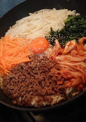 石焼き風ビビンバ-レシピのメイン写真