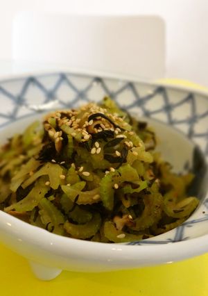 簡単あと1品 ヘルシー! セロリの炒め煮-レシピのメイン写真