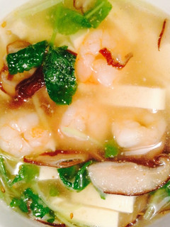 海老と豆腐の簡単☆中華スープ-レシピのメイン写真