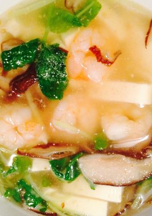 海老と豆腐の簡単☆中華スープ-レシピのメイン写真