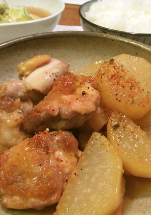 ＊鶏肉と大根の照り焼き＊にんにく風味-レシピのメイン写真