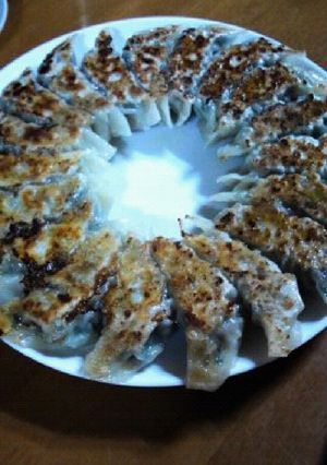 棄てる所で超～サッパリ餃子！-レシピのメイン写真