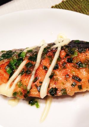 鮭のネギ塩焼き-レシピのメイン写真