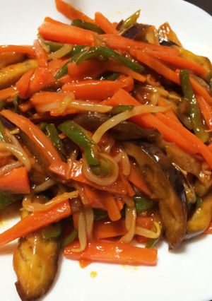 残り物の具材で！酢豚風野菜炒め-レシピのメイン写真