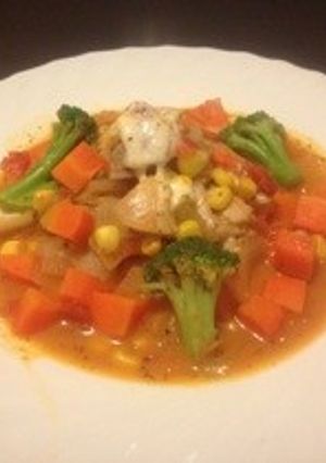チキンのトマト煮 さっぱりシチュー風-レシピのメイン写真