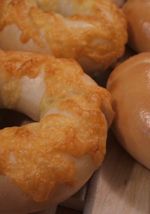 チーズベーグル-レシピのメイン写真