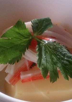 玉子豆腐とかにかま-レシピのメイン写真