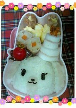 シュガーバニーズ　キャラ弁-レシピのメイン写真