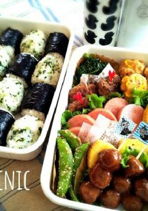 ピクニック♪行楽のお弁当(覚え書き)-レシピのメイン写真