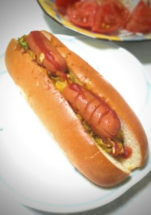懐しい♪コッペパンの遠足ホットドッグ-レシピのメイン写真