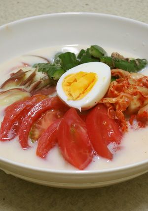 豆乳冷麺-レシピのメイン写真