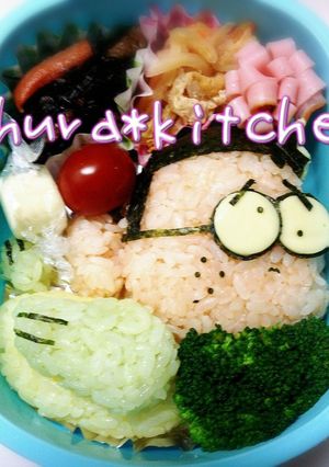 キャラ弁❈ジブリ　となりの山田くん-レシピのメイン写真