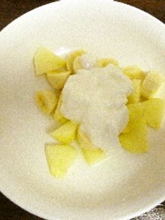 美味♪カルピス林檎ヨーグルト-レシピのメイン写真