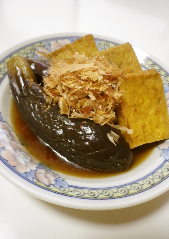 揚げずに作るナスの煮びたし-レシピのメイン写真
