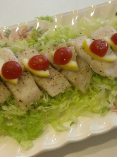白身魚のレモンのせ-レシピのメイン写真