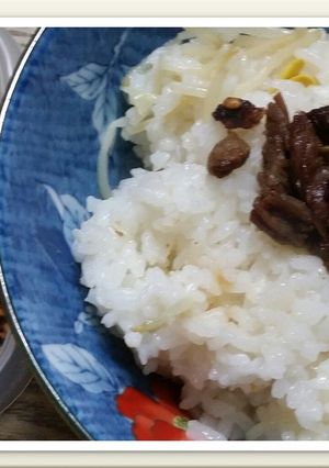 ＜韓国ご飯＞もやしご飯☆-レシピのメイン写真