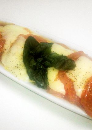 焼トマトでカプレーゼ-レシピのメイン写真
