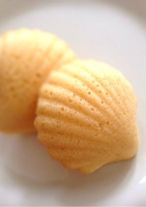 ゆずマドレーヌ-レシピのメイン写真